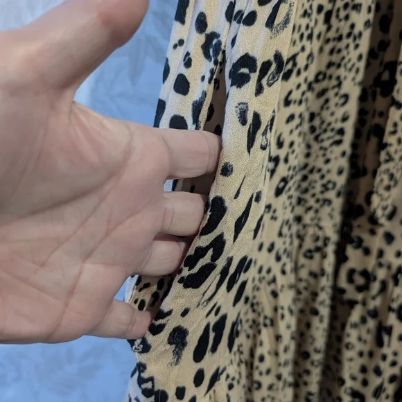 Leopard Print Halter Dress - Picture 8 of 11